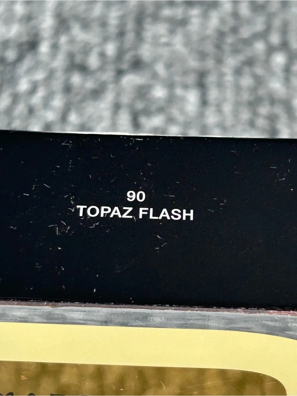 Marc Jacobs See-Quins Glam Glitter Eyeshadow #90 TOPAZ FLASH NIB 3.5g Rare